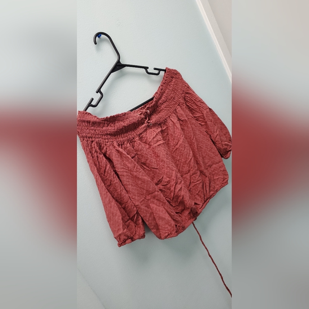 Cute off shoulder blouse